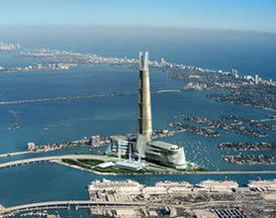 美国迈阿密筹建975米世界第一高楼：超越迪拜塔