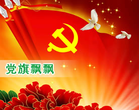 陆蕾：《党旗飘飘》
