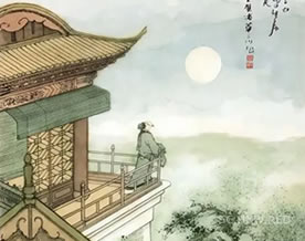 李白：夜宿山寺｜yè sù shān sì