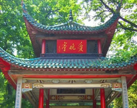 向铁生：秋日登麓山呈胡遂老师两首选一